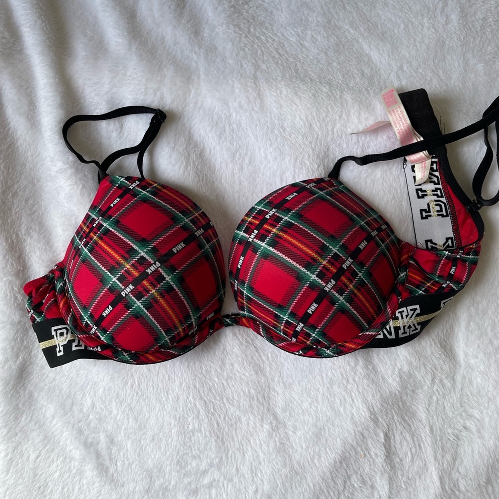 PINK Super Push-Up Bra
